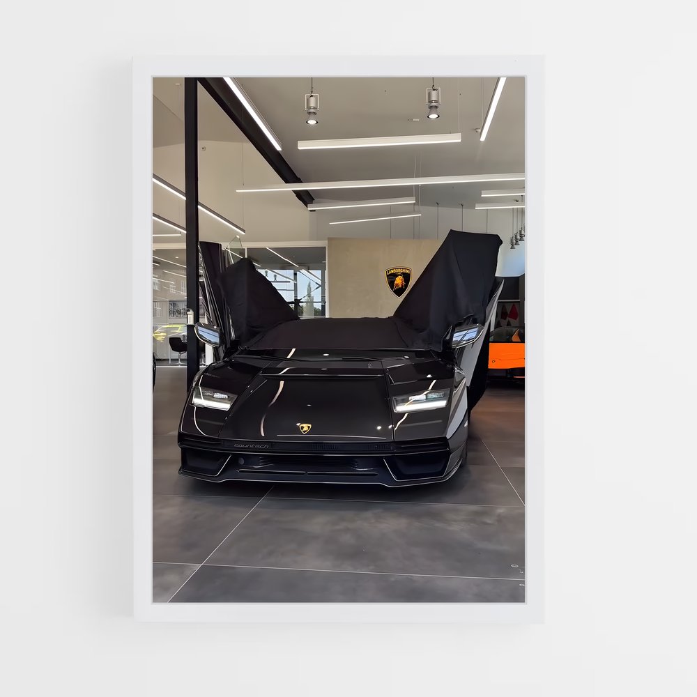 Poster Countach lpi – affiche Lamborghini (vue 3)